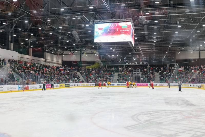 Ice Hockey. EIHC. Poland - Lithuania. 11.11.2023