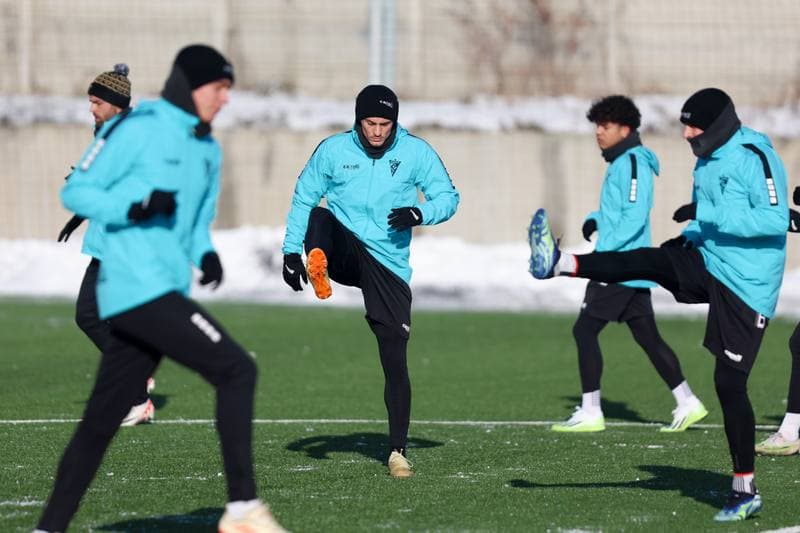 Football. Gornik Zabrze. Training. 10.01.2024