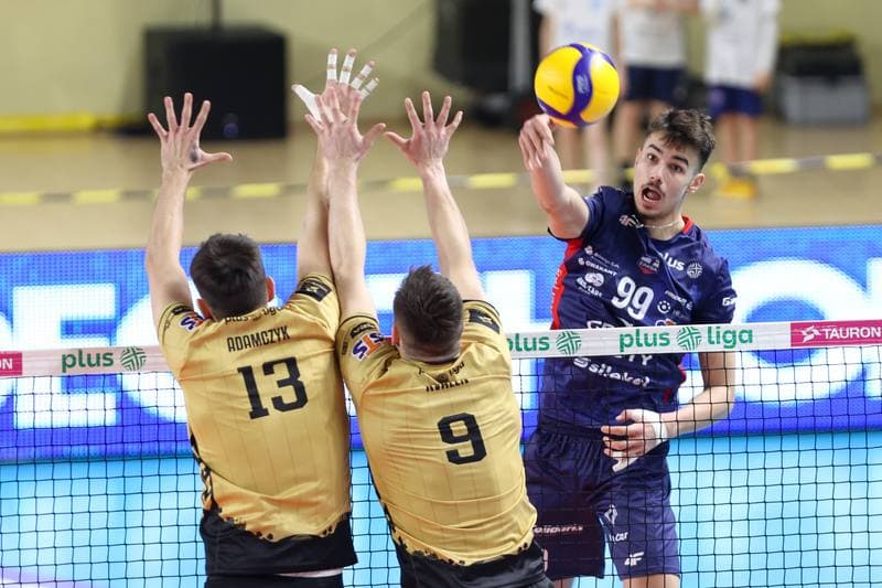 Volleyball. PlusLiga. GKS Katowice - Grupa Azoty ZAKSA Kedzierzyn-Kozle. 10.02.2024