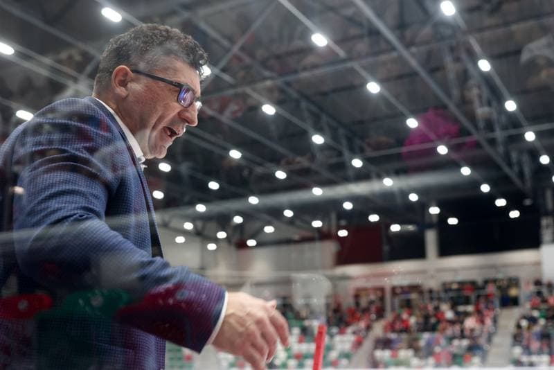 Ice Hockey. Olympic Qualification. Korea - Poland. 11.02.2024
