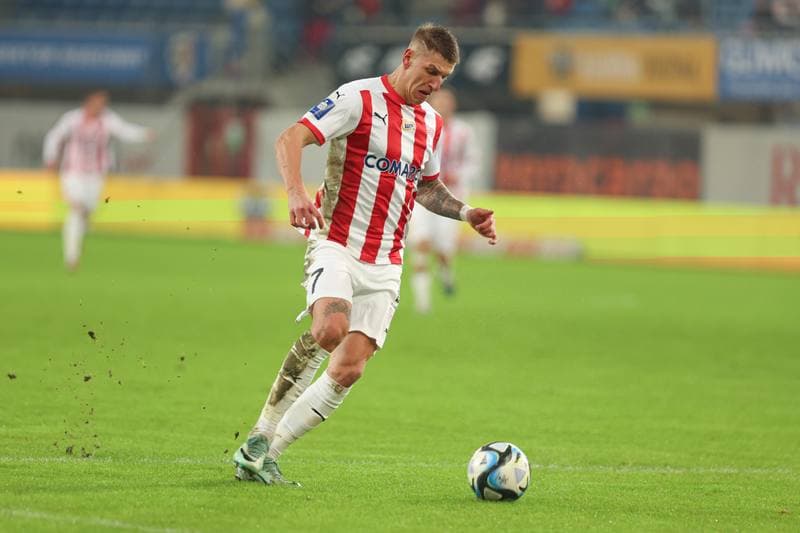 Football. PKO BP Ekstraklasa. Piast Gliwice - Cracovia Krakow. 23.02.2024