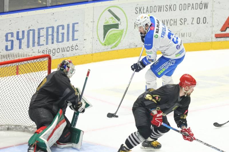 Ice Hockey. Tauron Hokej Liga. Re-Plast Unia Oswiecim - Comarch Cracovia. 01.03.2024