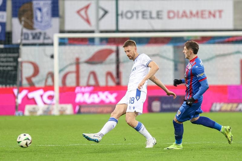 Football. PKO BP Ekstraklasa. Piast Gliwice - Lech Poznan. 29.11.2024