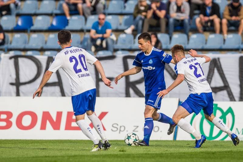 Football. II Liga. Ruch Chorzow - Blekitni Stargard. 11.05.2019