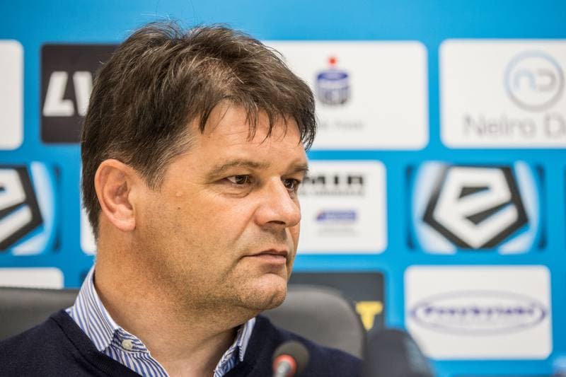 Football. Zaglebie Sosnowiec. Press Conference. 20.05.2019