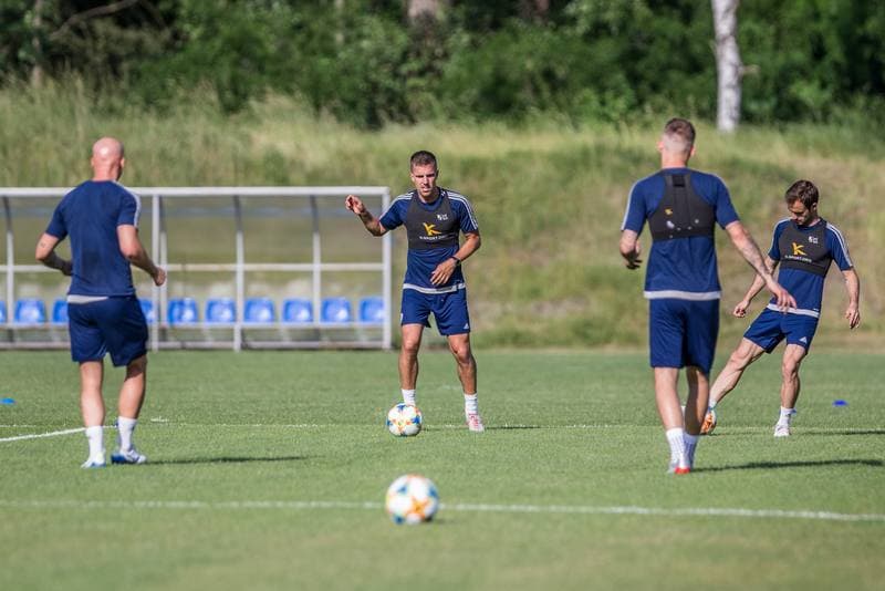 Football. Piast Gliwice. Training. 12.06.2019