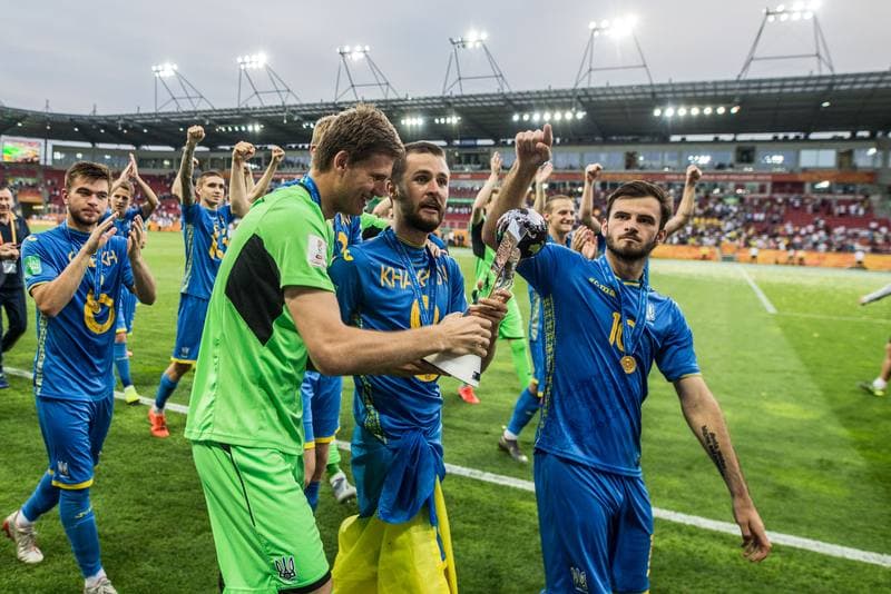 Football. FIFA U-20 World Cup. Ukraine - Korea Republic. 15.06.2019