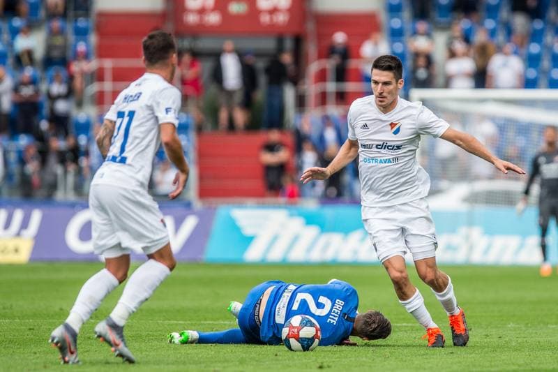 Football. Fortuna:Liga. Banik Ostrava - Slovan Liberec. 13.07.2019