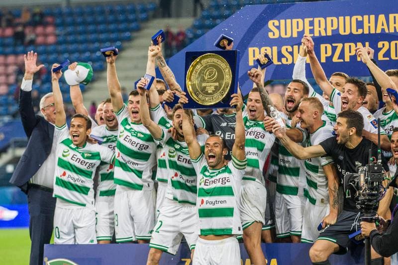 Football. Polish Supercup. Piast Gliwice - Lechia Gdansk. 13.07.2019