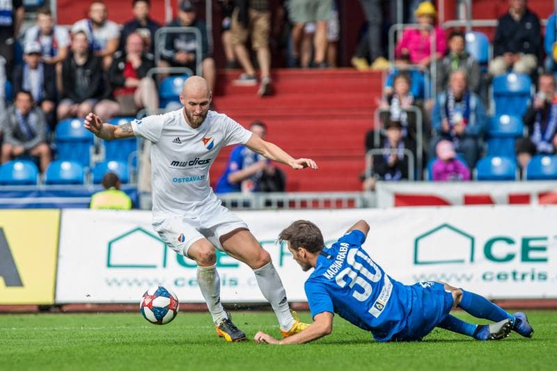 Football. Fortuna:Liga. Banik Ostrava - Slovan Liberec. 13.07.2019