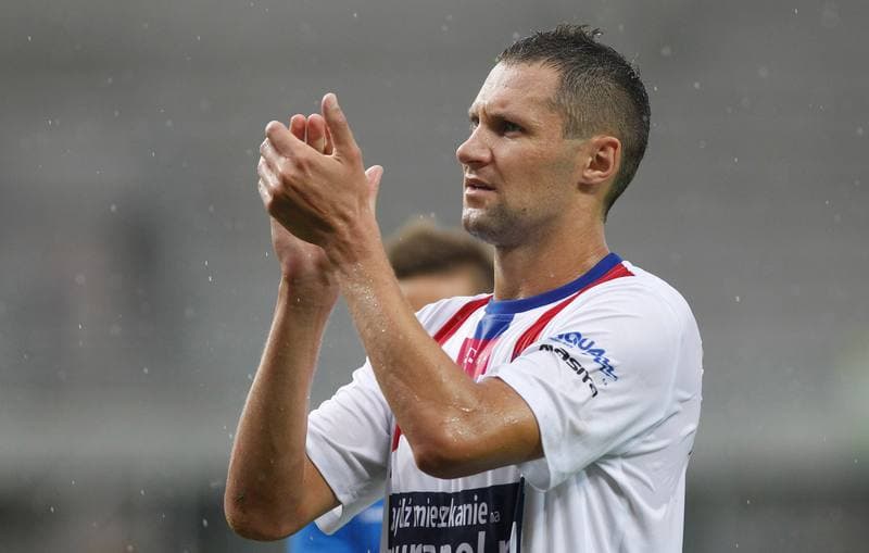 Football. T-Mobile Ekstraklasa. Podbeskidzie Bielsko Biala - Ruch Chorzow. 03.08.2014