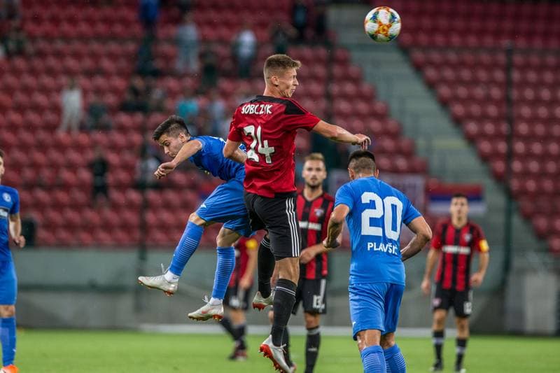Football. UEFA Europa League. Spartak Trnava - Radnik Bijeljina. 18.07.2019