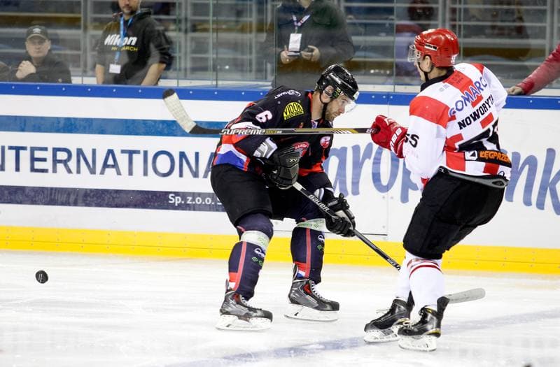 Ice Hockey. Polish Hockey Cup. Comarch Cracovia Krakow - Ciarko KH Sanok. 27.12.2014