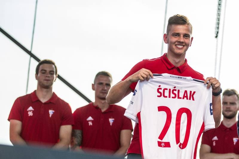 Football. Gornik Zabrze. Team Presentation. 20.07.2019