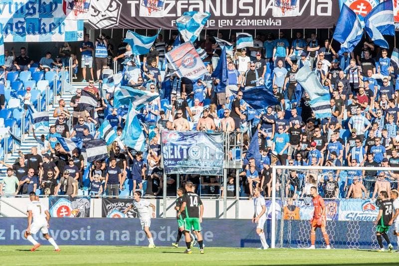 Football. UEFA Europa League. Slovan Bratislava - KF Feronikeli. 24.07.2019
