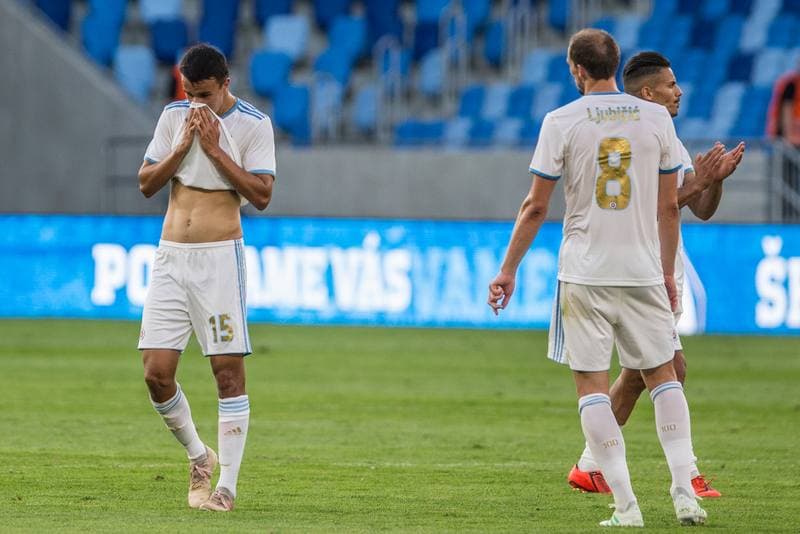 Football. UEFA Europa League. Slovan Bratislava - KF Feronikeli. 24.07.2019