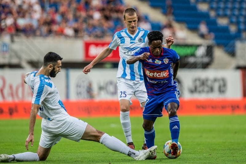Football. UEFA Europa League. Piast Gliwice - FK Riga. 25.07.2019