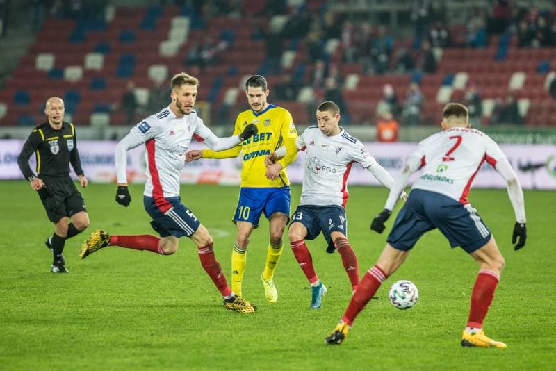 Football. PKO BP Ekstraklasa. Gornik Zabrze - Arka Gdynia. 14.02.2020