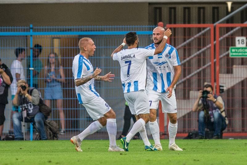 Football. UEFA Europa League. Piast Gliwice - FK Riga. 25.07.2019