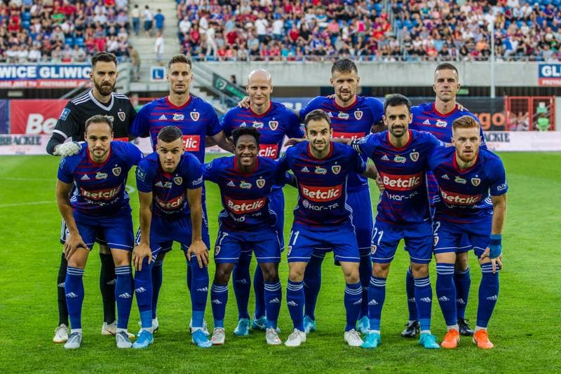 Football. UEFA Europa League. Piast Gliwice - FK Riga. 25.07.2019