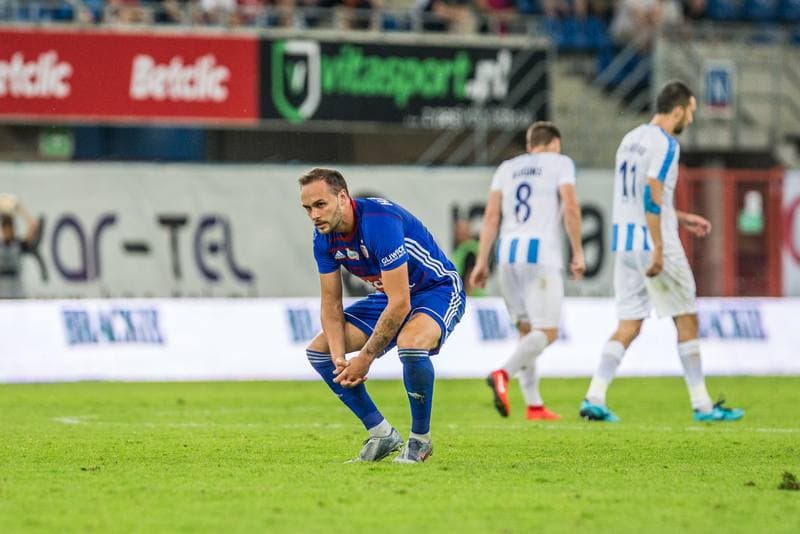 Football. UEFA Europa League. Piast Gliwice - Riga FC. 25.07.2019