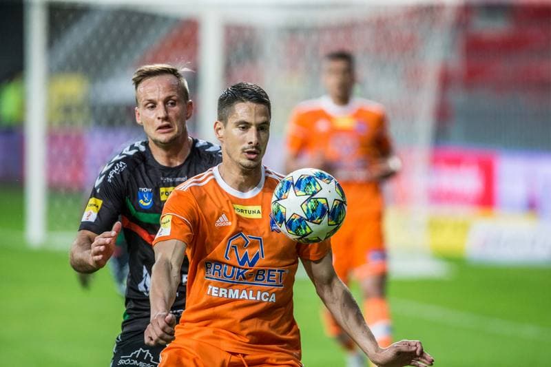 Football. Fortuna I Liga. GKS Tychy - Bruk-Bet Termalica Nieciecza. 01.07.2020