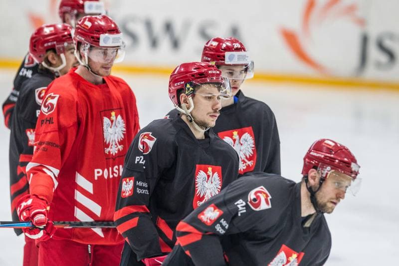 Ice Hockey. Poland national team. Training. 06.05.2021