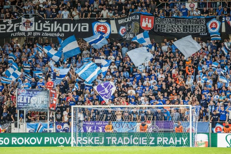 Football. UEFA Europa League. Slovan Bratislava - PAOK FC. 22.08.2019