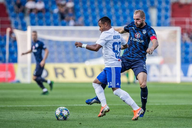 Football. Fortuna:Liga. Banik Ostrava - 1 FC Slovacko. 23.08.2019