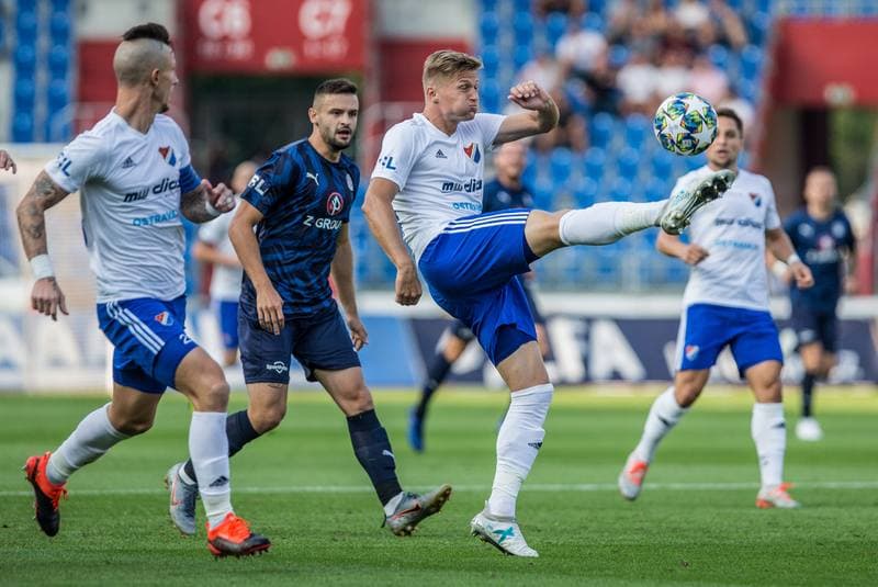 Football. Fortuna:Liga. Banik Ostrava - 1 FC Slovacko. 23.08.2019