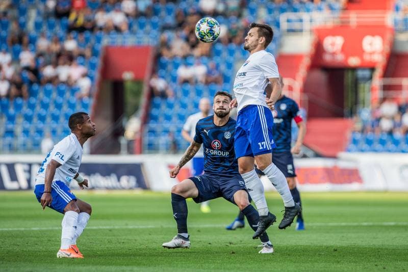 Football. Fortuna:Liga. Banik Ostrava - 1 FC Slovacko. 23.08.2019