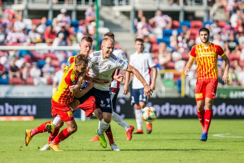 Football. PKO BP Ekstraklasa. Gornik Zabrze - Korona Kielce. 25.08.2019