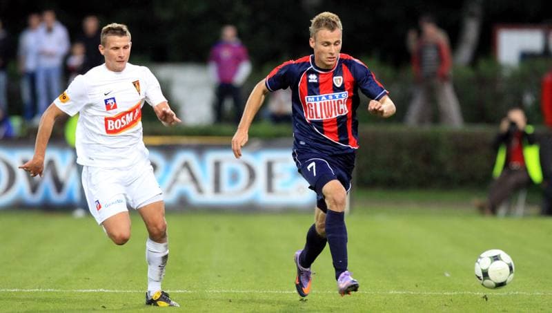 Football. I liga. Piast Gliwice - Pogon Szczecin. 03.09.2010