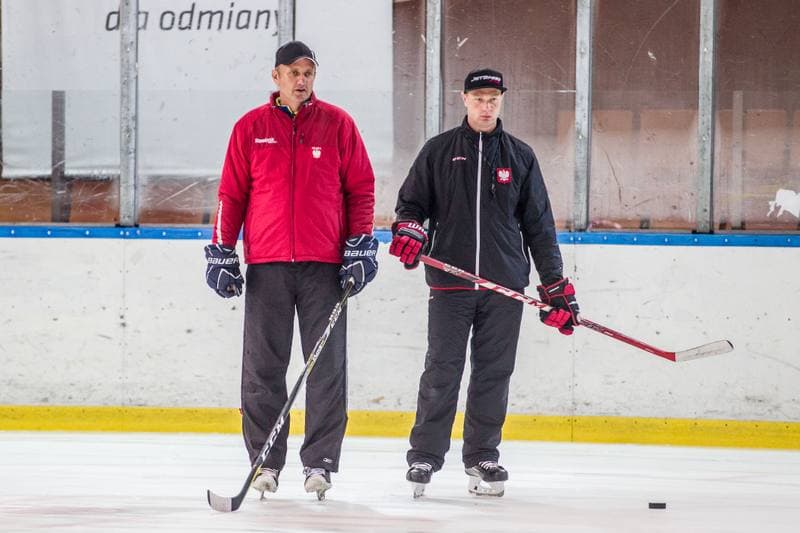 Ice Hockey. Poland national team. Training. 05.09.2019