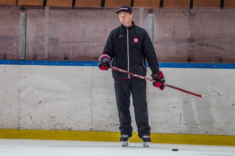 Ice Hockey. Poland national team. Training. 05.09.2019