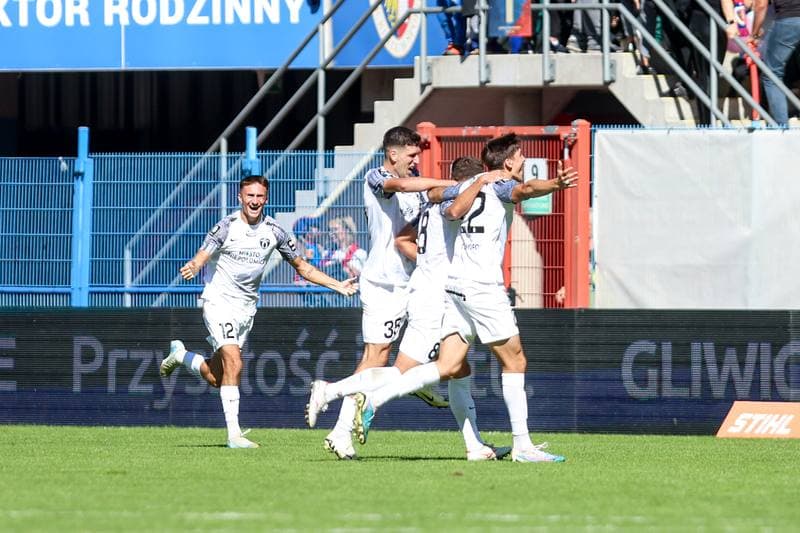 Football. PKO BP Ekstraklasa. Piast Gliwice - Puszcza Niepolomice. 15.09.2024
