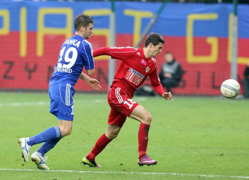 Football. T-Mobile Ekstraklasa. Piast Gliwice - Ruch Chorzow. 03.11.2012
