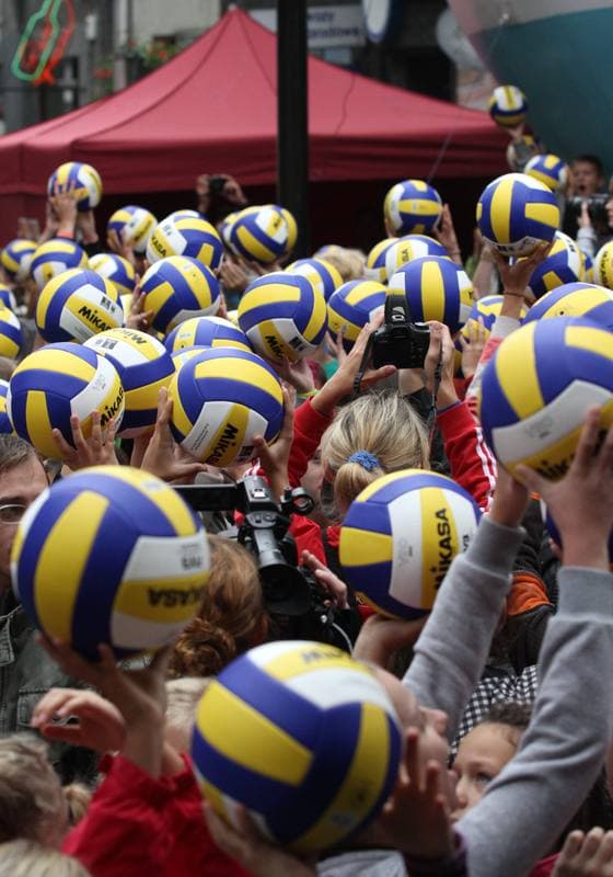 Volleyball. Promotion Action. 10.09.2013