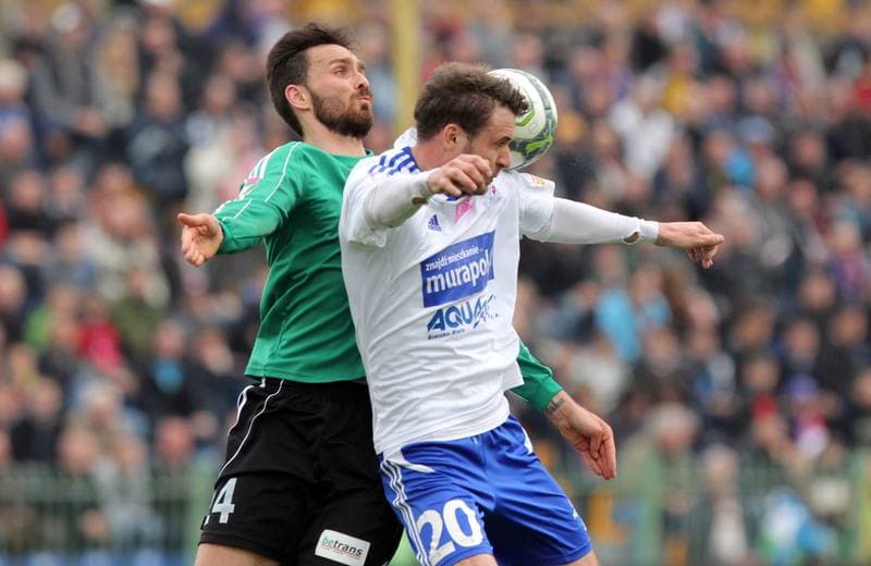 Football. T-Mobile Ekstraklasa. Podbeskidzie Bielsko-Biala - GKS Belchatow. 20.04.2013