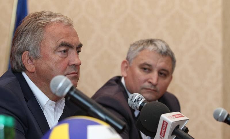 Volleyball. Poland national team. Press Conference. 04.09.2014