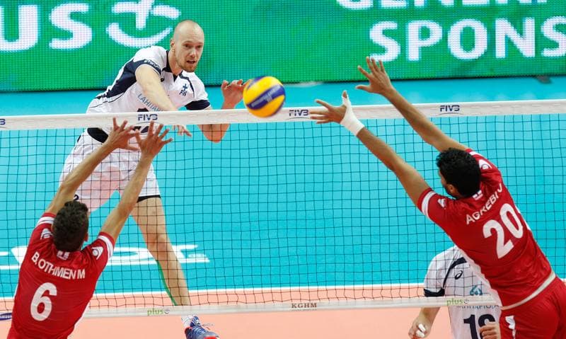 Volleyball. FIVB Men's World Championship. Tunisia - Finland. 07.09.2014