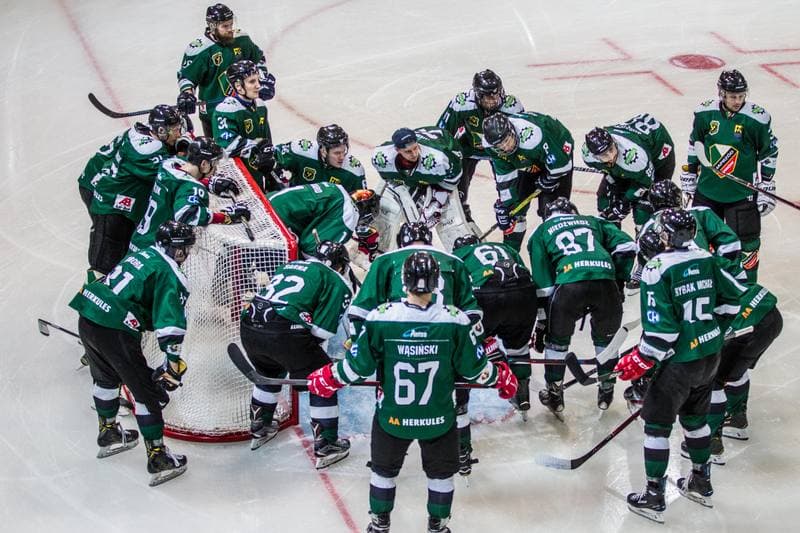 Ice Hockey. Polska Hokej Liga. GKS Katowice - Naprzod Janow. 15.09.2019