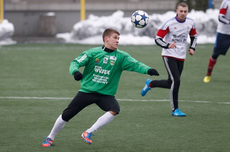 Football. Friendly Match. Rozwoj Katowice - Gornik II Zabrze. 28.01.2015