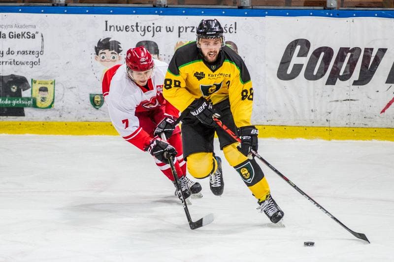 Ice Hockey. Polska Hokej Liga. GKS Katowice - Kadra U23 PZHL. 18.09.2019