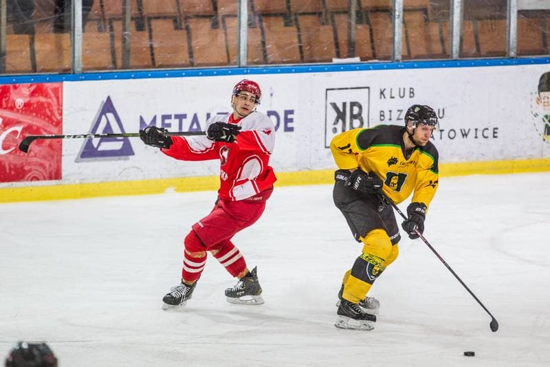 Ice Hockey. Polska Hokej Liga. GKS Katowice - Kadra U23 PZHL. 18.09.2019