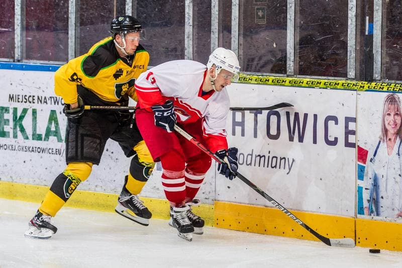 Ice Hockey. Polska Hokej Liga. GKS Katowice - Kadra U23 PZHL. 18.09.2019