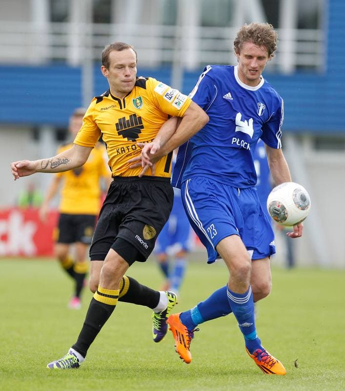 Football. I Liga. Wisla Plock - GKS Katowice. 29.08.2014