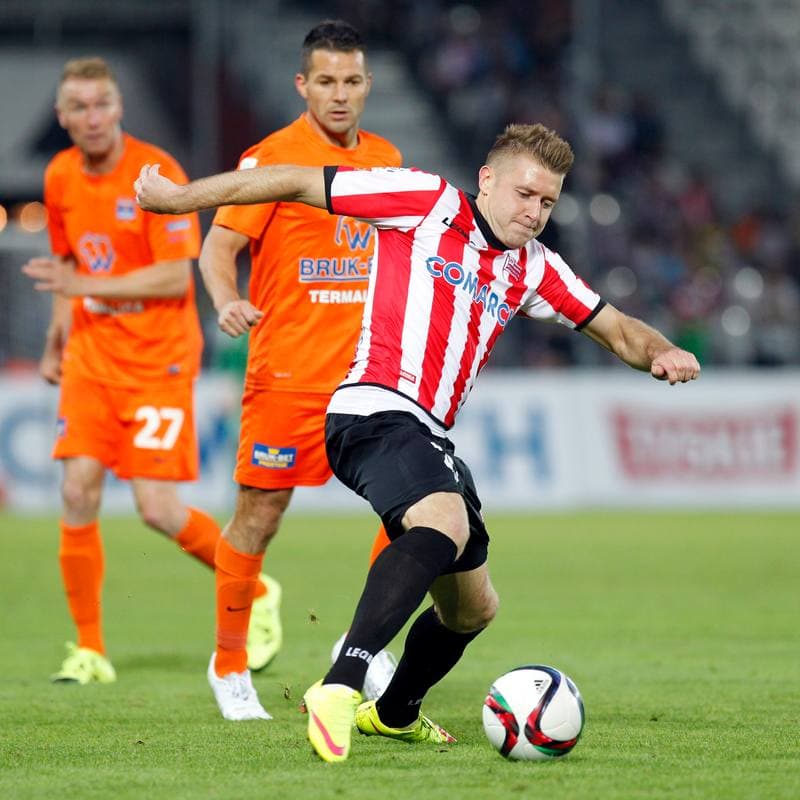 Football. PKO BP Ekstraklasa. Cracovia Krakow - Termalica Bruk Bet Nieciecza. 12.09.2015