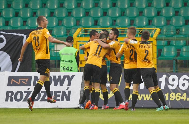 Football. I Liga. GKS Katowice - Pogon Siedlce. 20.09.2014