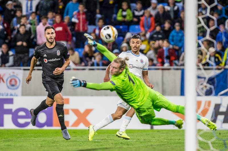 Football. UEFA Europa League. Slovan Bratislava - Besiktas. 19.09.2019